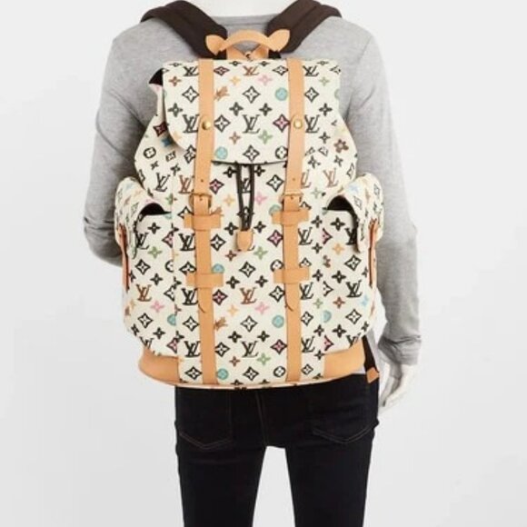 Louis Vuitton x Tyler the Creator Vanilly Craggy Monogram Canvas Christopher ... - Picture 2 of 12